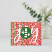 ジョイホリデークリスマスカイロプラクティックはがき シーズンポストカード (スタンド正面)