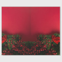 ジョイホリデーズクリスマスラッピング紙