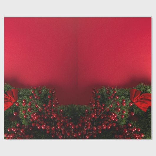 ジョイホリデーズクリスマスラッピング紙 ラッピングペーパー (フラット)