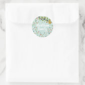 ジョイホリデーネームホリデーステッカー ラウンドシール (バッグ)