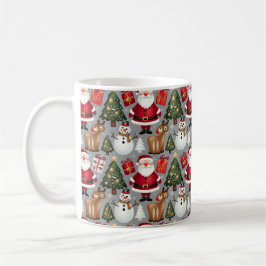 ジョイホリデーパターンデザイン コーヒーマグカップ