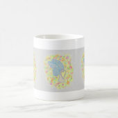 ジョイホワイトガーディアンガーアンジェルアートコーヒーマグカップ コーヒーマグカップ (中央)