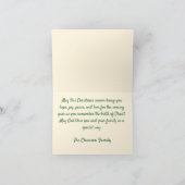 ジョイホープ平和ラブクリスマスフォールディングホリデーカード シーズンカード (内部)