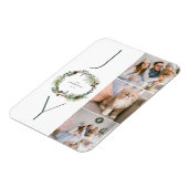 ジョイボタニカルパインリースフォトコラージクリスマス マグネット (左側)