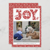 ジョイポーズ金ゴールド |ペット好きの赤い雪片 シーズンカード (正面/裏面)