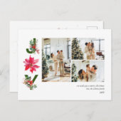 ジョイミニマル3フォトコラージホリデーポストカード シーズンポストカード (正面/裏面)