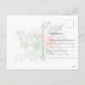 ジョイミニマル3フォトコラージホリデーポストカード シーズンポストカード (裏面)