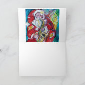 ジョイミュージカルサンタクリスマスグリーティング シーズンカード (内部)