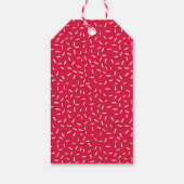 ジョイモダンタイポグラフィパーソナライズされたホリデイ ギフトタグ (裏面)