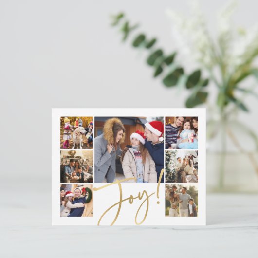 ジョイモダンフォトコラージュ シーズンポストカード (スタンド正面)