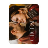 ジョイモダンホリデーフォトを選択 マグネット (縦)