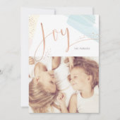 ジョイモダンホリデーフォトカード シーズンカード (正面)