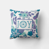 ジョイモダンボタニカルフローラクリスマス クッション (裏面)