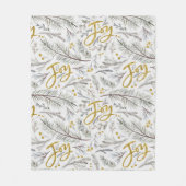 ジョイモミの小枝 フリースブランケット (正面)