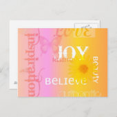 ジョイライジングパステルポストカード ポストカード (正面/裏面)