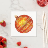 ジョイラブピースノールワウオーナメントナプキンス スタンダードカクテルナプキン (インサイチュ)