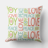 ジョイラブピースホリデースノーフレーク装飾用クッション クッション (正面)