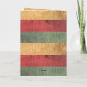 ジョイラブピース素朴フォトクリスマスツリーホリデイ シーズンカード (裏面)