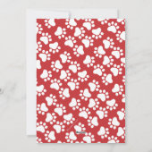 ジョイラブポーズペット猫のクリスマス写真 シーズンカード (裏面)