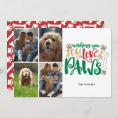 ジョイラブポーズ平和写真赤4枚 シーズンカード (正面/裏面)