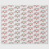 ジョイリースオンホワイトウォッシュウッド ラッピングペーパー (フラット)