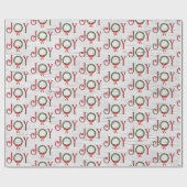 ジョイリースオン樺の木ウッド ラッピングペーパー (フラット)