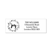 ジョイリースホリデーアドレス セルフインキングスタンプ (デザイン)