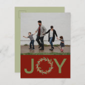 ジョイリースホリデーフォトポストカード ポストカード (正面/裏面)