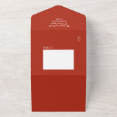 ジョイリース数々のフォトホリデーカード オールインワン招待状 (外側)