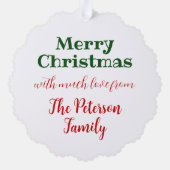 ジョイリース オーナメントカード (裏面)