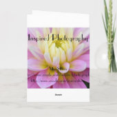 ジョイルミやる気を起こさせるフラワーカード カード (裏面)