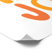 ジョイレインボインピンクハンドレット ポスター (角)