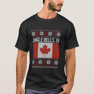 ジョイング・ベル・エー・ファニー・カナディアン・アガシ・スウェット・クリスマス Tシャツ