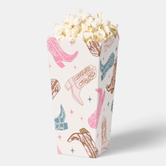 ジョイントウエスタンバースデーパーティーポップコーンボックス フェイバーボックス (はじけた状態)