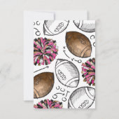 ジョイントサッカー応援誕生日サンキューカード サンキューカード (裏面)