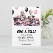 ジョイントハロウィーンスポオクタキュラ誕生日バッシュ 招待状 (スタンド正面)