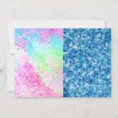 ジョイントプールパーティの招待状 招待状 (裏面)