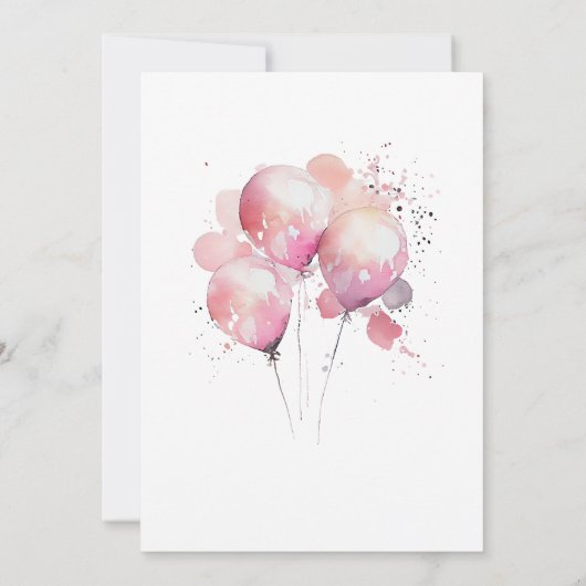 ジョイント忍者シスターズデュアル兄弟姉妹誕生日 招待状 (裏面)