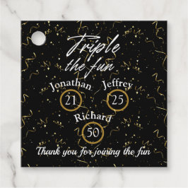 ジョイント誕生日トリプルザおもしろい フェイバータグ