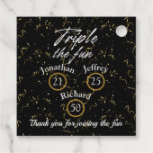 ジョイント誕生日トリプルザおもしろい フェイバータグ (裏面)