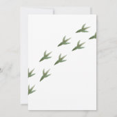 ジョイント3レックス恐竜誕生日招待状 招待状 (裏面)