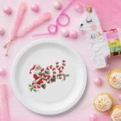 ジョイヴィンテージサンタ ペーパープレート (パーティー)