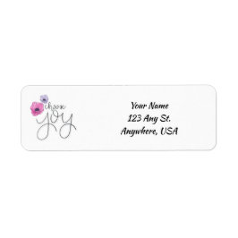 ジョイ住所 シールの選択 ラベル