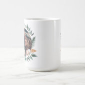 ジョイ夫妻 | Sage Holiday Greeneryリース写真 コーヒーマグカップ (中央)