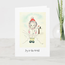 ジョイ小さな女の子 シーズンカード