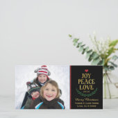 ジョイ平和ラヴシンプルグリッターフェイクフォトカード シーズンカード (スタンド正面)