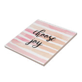 ジョイ引用文感動的水色ピンクを選択 タイル (側面)