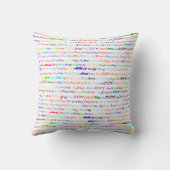 ジョイ文字デザインII装飾用クッション クッション (裏面)