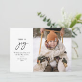 ジョイ白黒ミニマル写真 シーズンカード (スタンド正面)