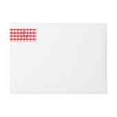 ジョイ自家製クリスマスエンベロープラップラのまわりにベル ラップアラウンドラベル (正面)